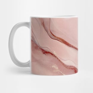 Rose Gold Marble Mug